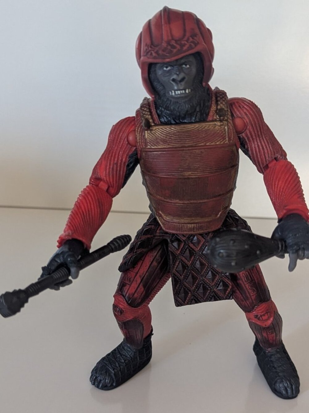 Vtg Planet Of The Apes 2001 Ape Commander Action Figure Hasbro 7" Tall
